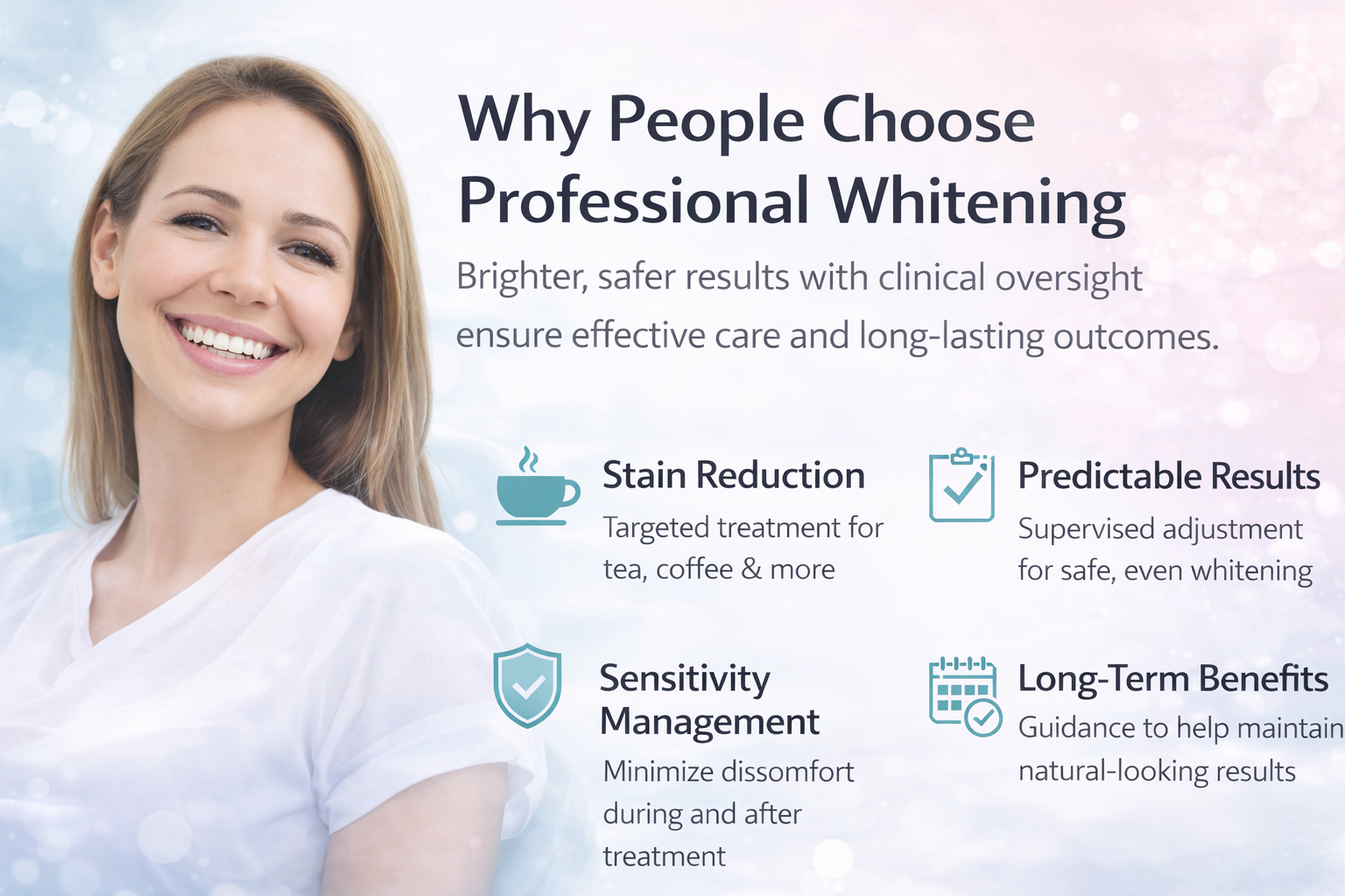 Why People Choose Professional Whitening